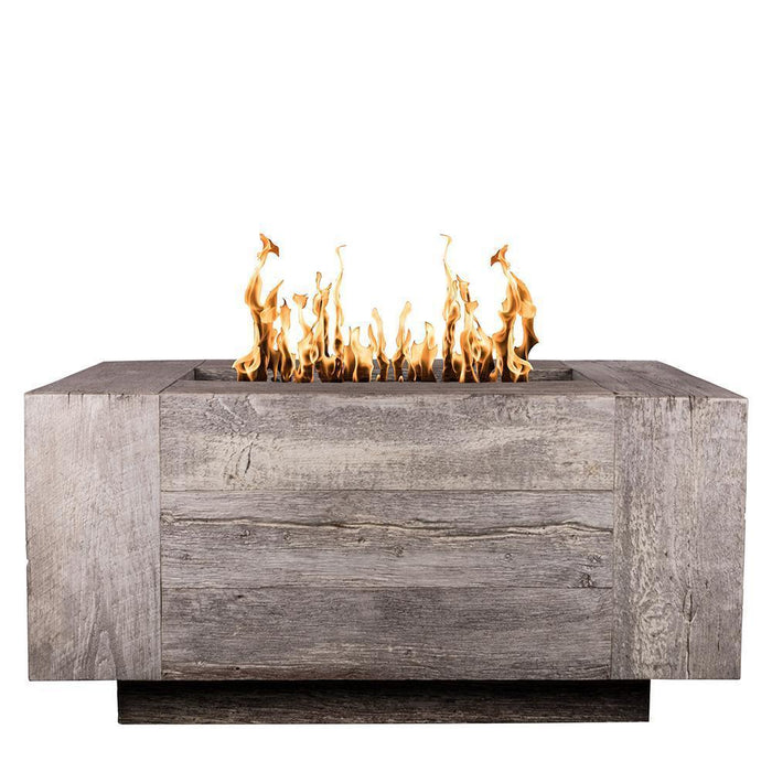 Top Fires Catalina Rectangular GFRC Gas Fire Pit - Electronic