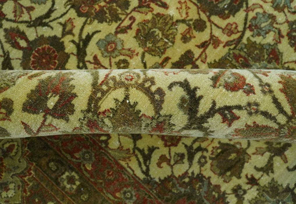 Traditional Fine Serapi Design Beige And Brown Hand Knotted 8x10 Wool Area Rug
