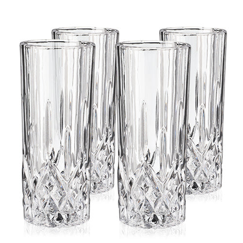 Admiral Highball Glasses, Set of 4