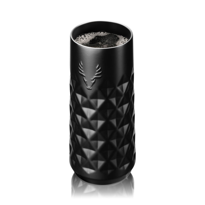 Paragon Stainless Steel Champagne Flute in Obsidian