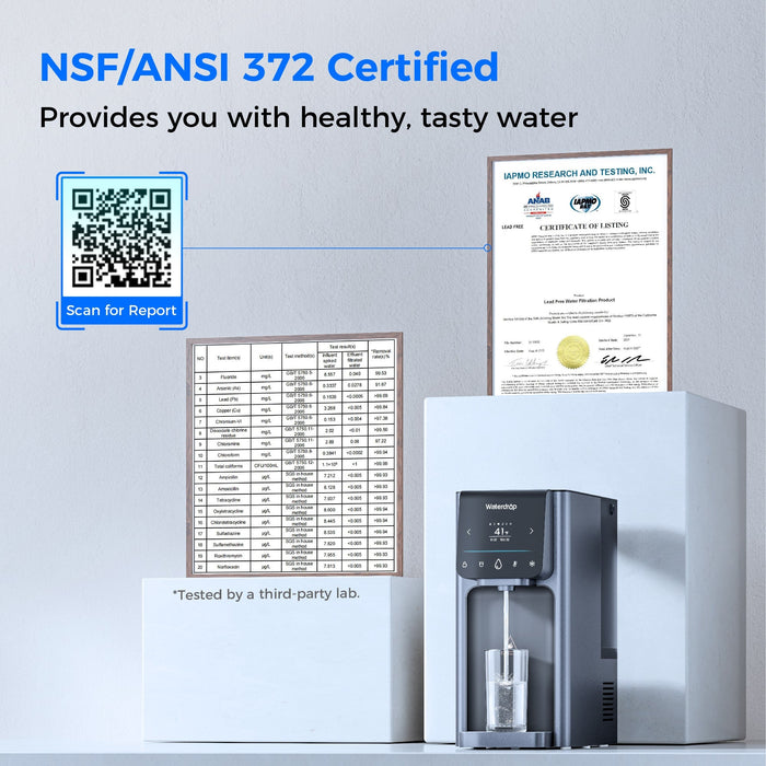 Waterdrop Reverse Osmosis Hot Cold Water Dispenser,  A1