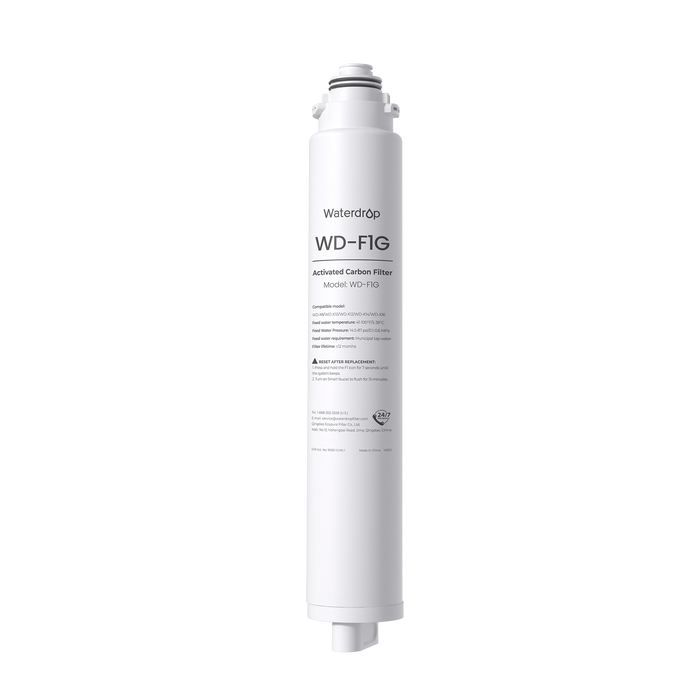 F1G Filter for Waterdrop X8 Reverse Osmosis System