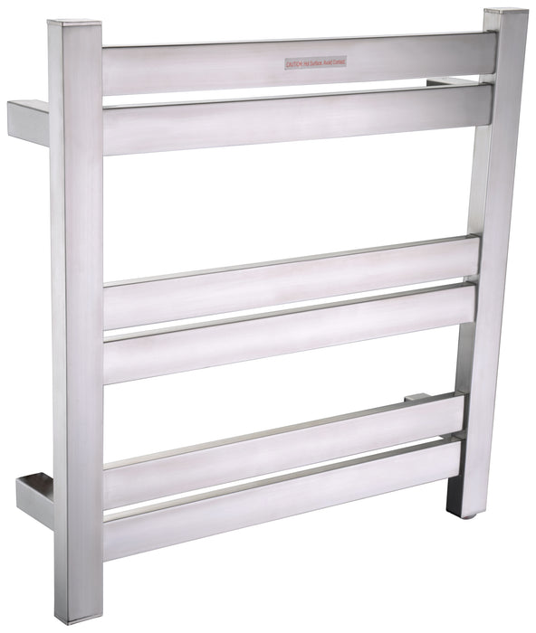 Starling 6-Bar Stainless Steel Wall Mounted Electric Towel Warmer Rack in Brushed Nickel