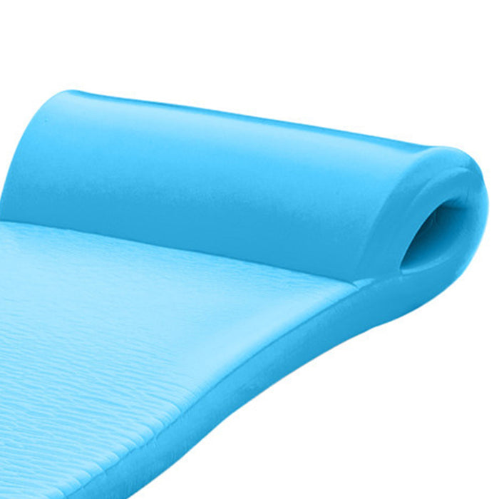 TRC Recreation Ultra Sunsation 2.5 Inch Thick Foam Pool Float Mat, Marina Blue