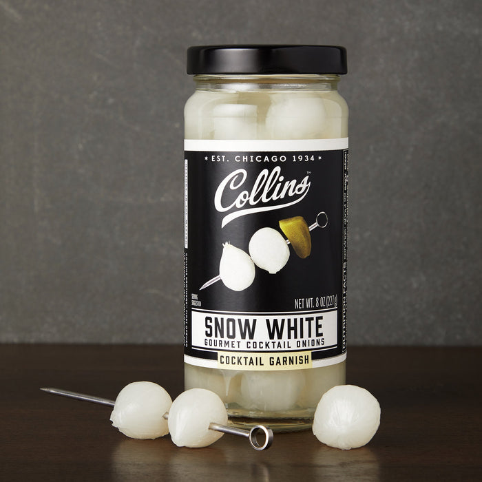 Snow White Cocktail Onions 8 oz