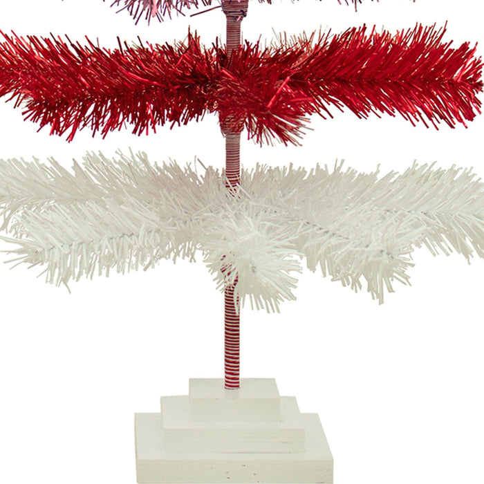 Valentine's Day Layered Tinsel Tree