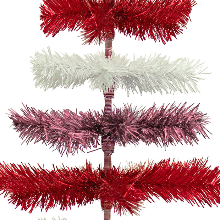 Valentine's Day Layered Tinsel Tree