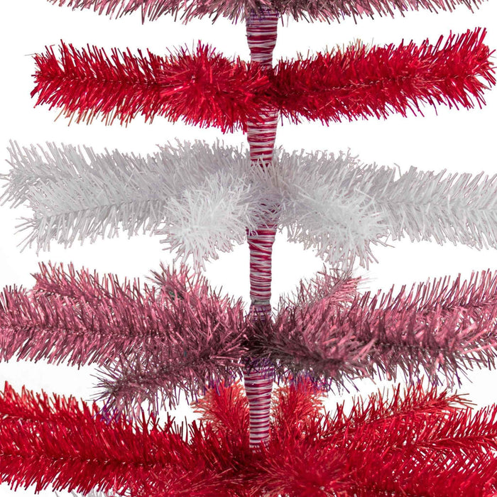 Valentine's Day Layered Tinsel Tree