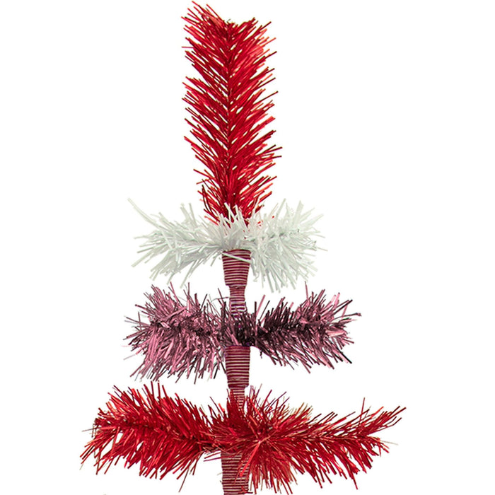 Valentine's Day Layered Tinsel Tree