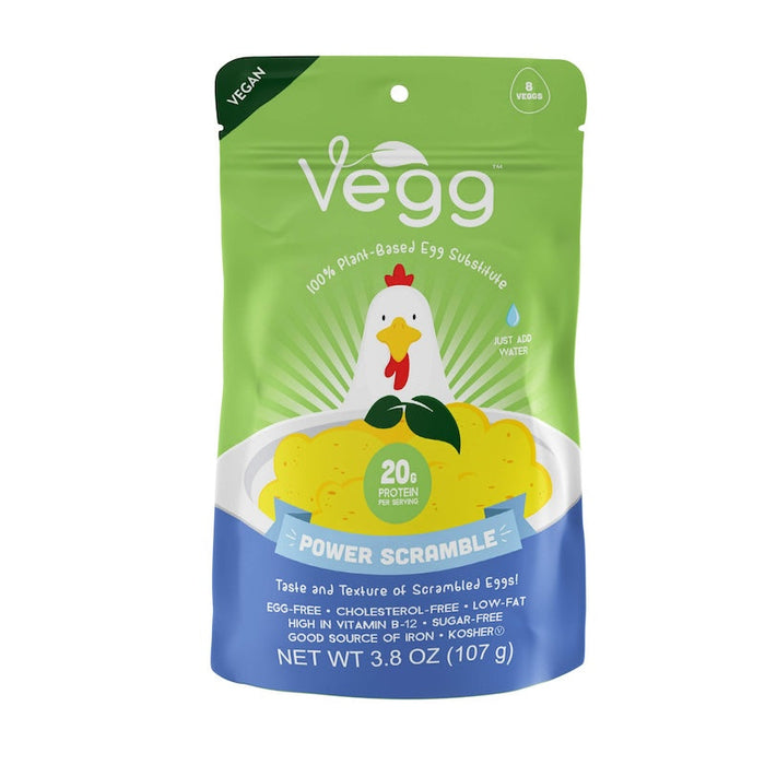 Vegg Power Scramble Egg Alternative, Case of 12 (1.9 oz Units)