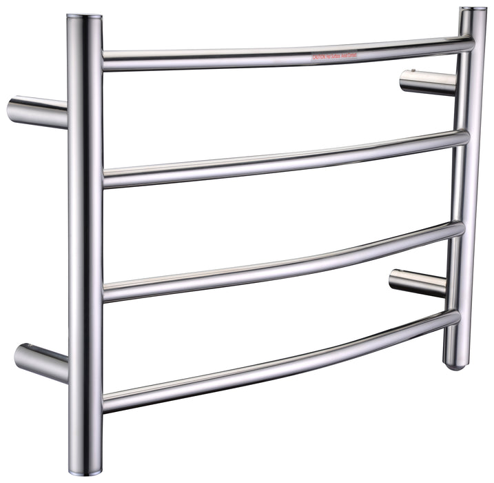 Glow 4-Bar Electric Towel Warmer in Polished Chrome