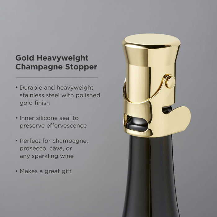 Belmont Heavyweight Champagne Stopper