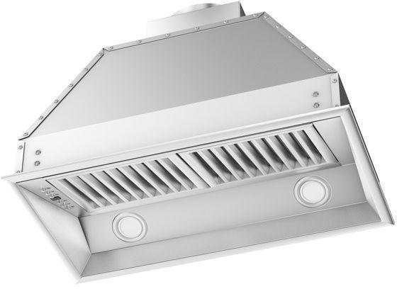 ZLINE 28 In. Ducted Remote Blower Range Hood Insert in Stainless Steel, 698-RD-28