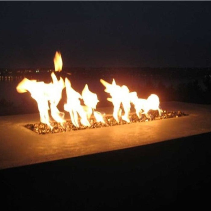 Warming Trends Ready to Finish Rectangular Gas Fire Pit, Sizes: 48" - 72" Long