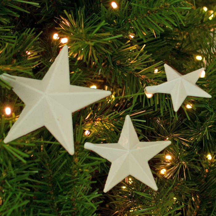 White Star Pick Ornaments