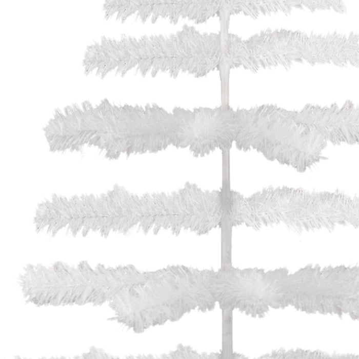 White Tinsel Christmas Tree