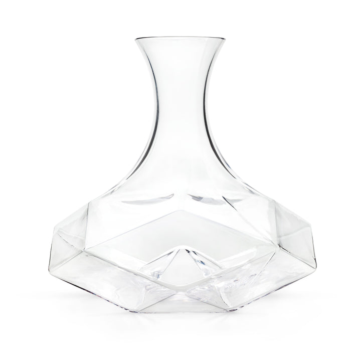 Seneca Faceted Crystal Wine Decanter