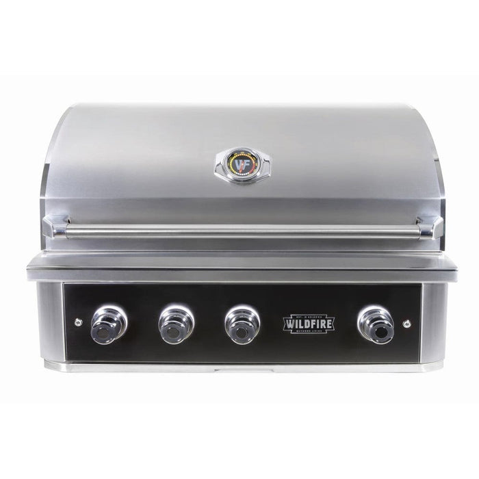 Wildfire Ranch PRO 36-Inch 3-Burner Built-In LP/NG Gas Grill