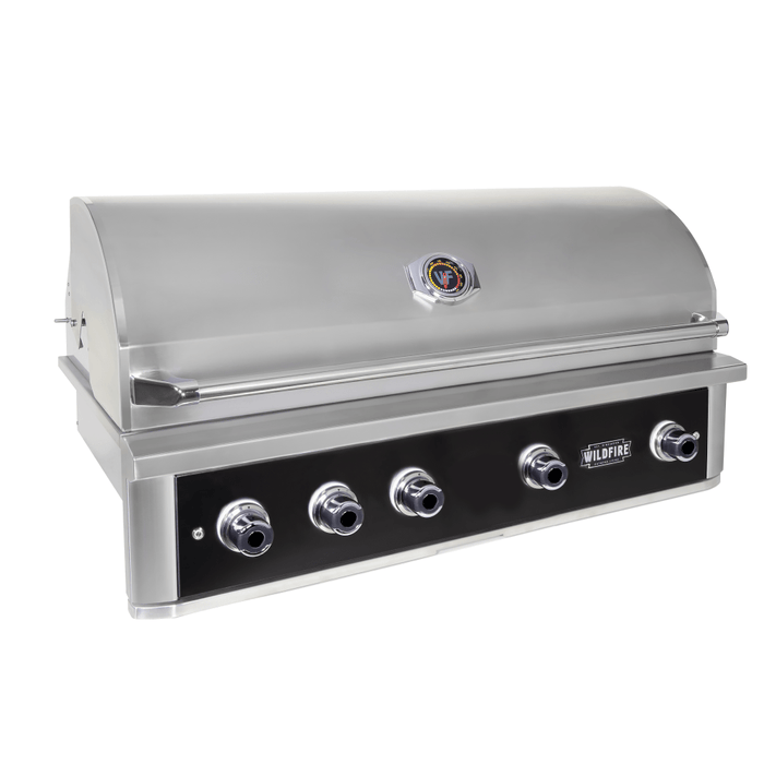 Wildfire Ranch PRO 42-Inch 4-Burner Built-In LP/NG Gas Grill