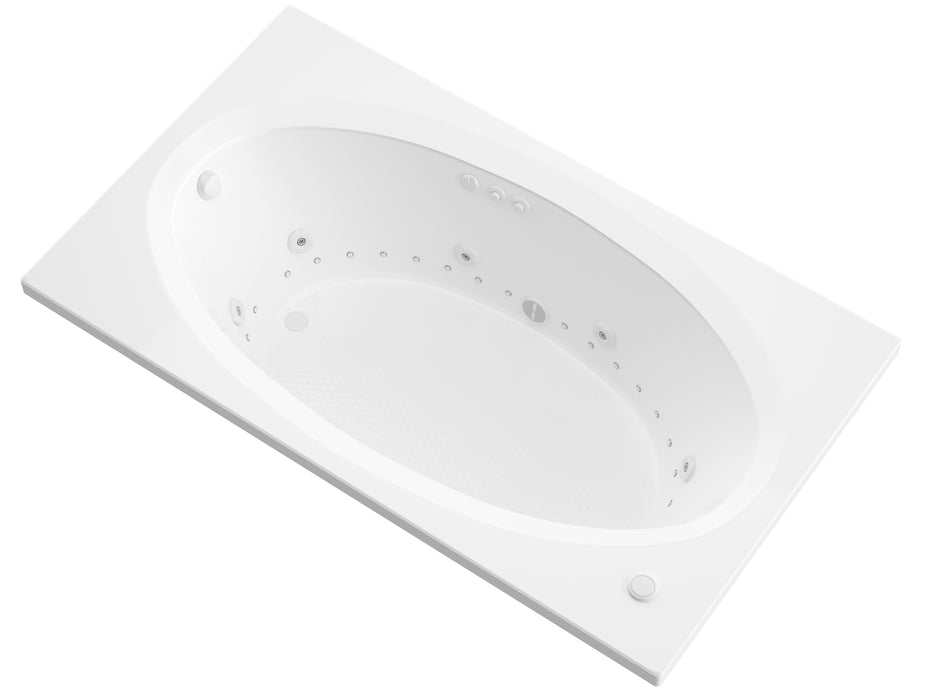 Atlantis Whirlpools Vogue 42 x 60 Rectangular Air & Whirlpool Jetted Bathtub