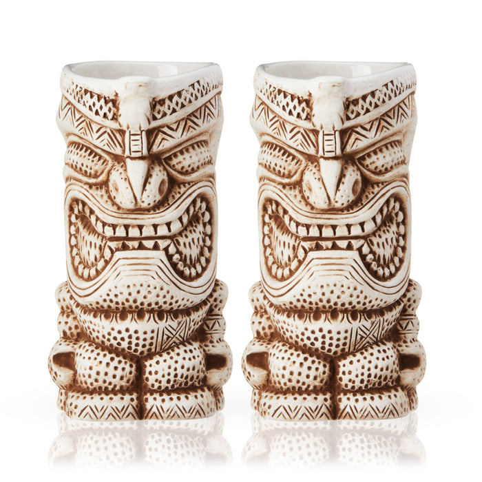 Pacific High Tide Tiki Mugs Set of 2