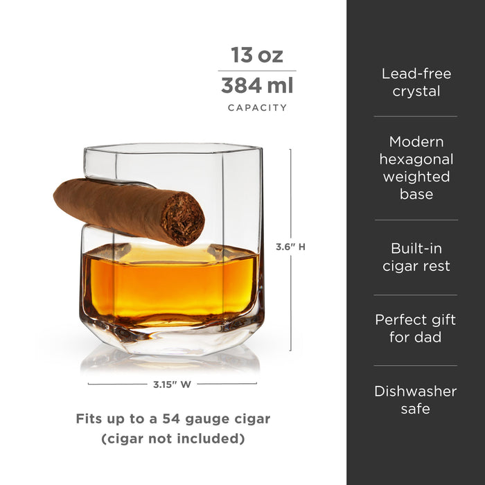 Crystal Cigar Glass