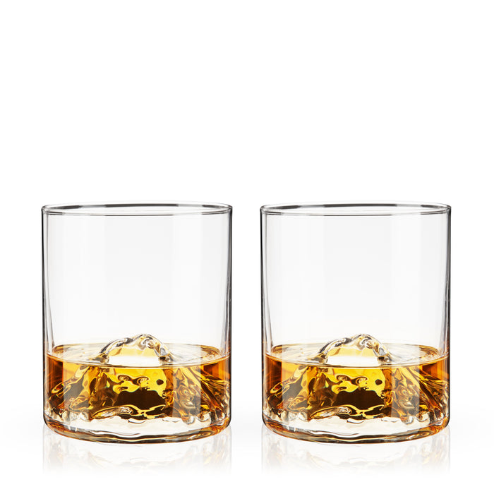 Mountain Crystal Tumblers Set of 2