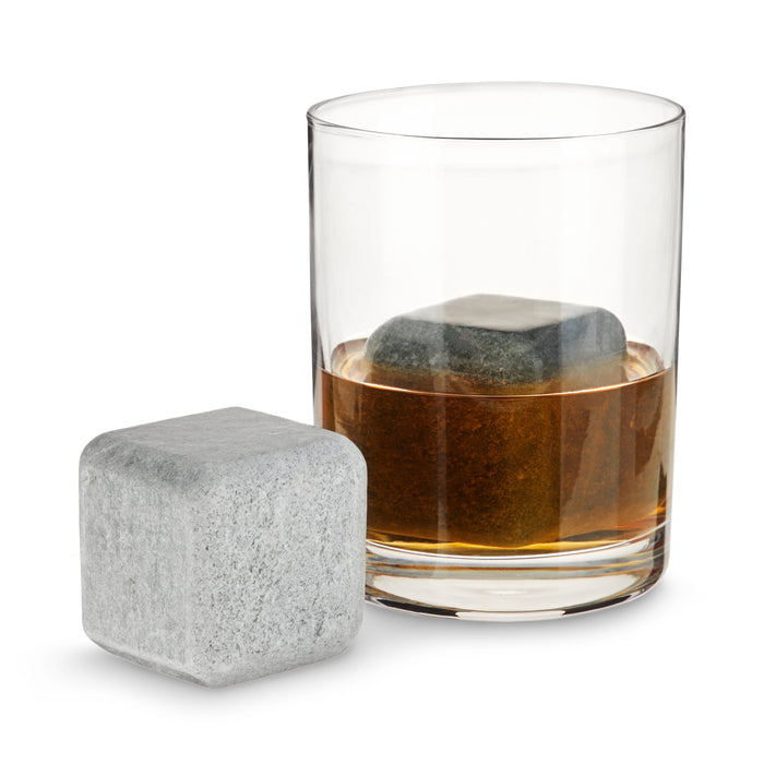 Glacier Rocks Large Soapstone Cube Set of 2