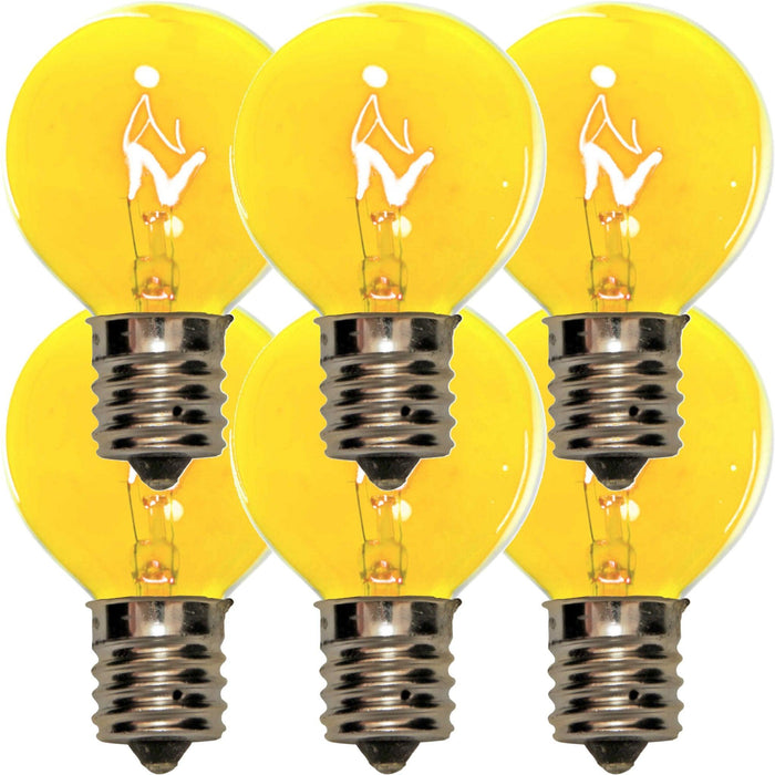 Yellow G40 Light Bulbs