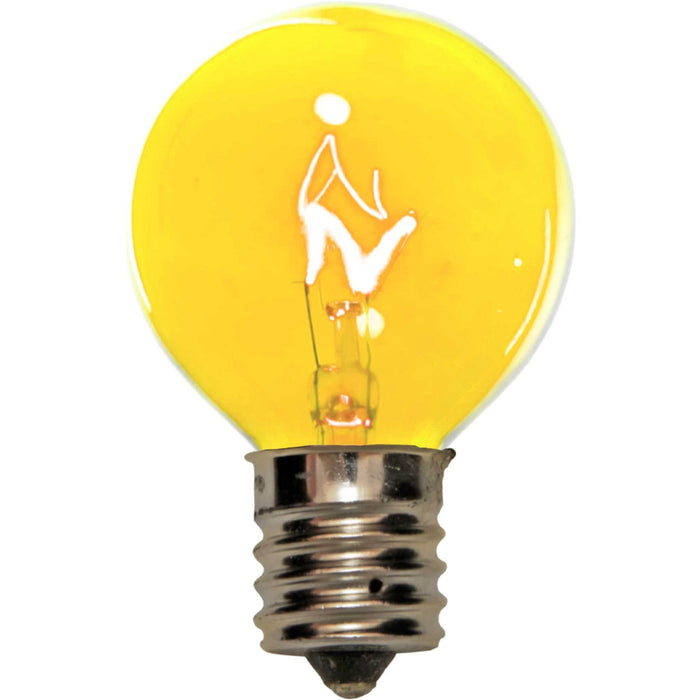 Yellow G40 Light Bulbs