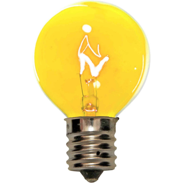 Yellow G40 Light Bulbs
