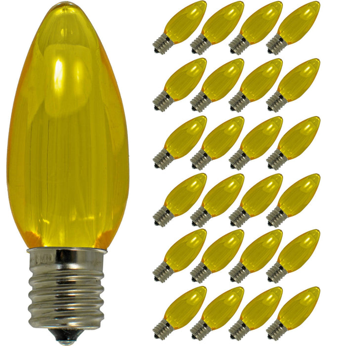 Yellow LED Light Bulbs