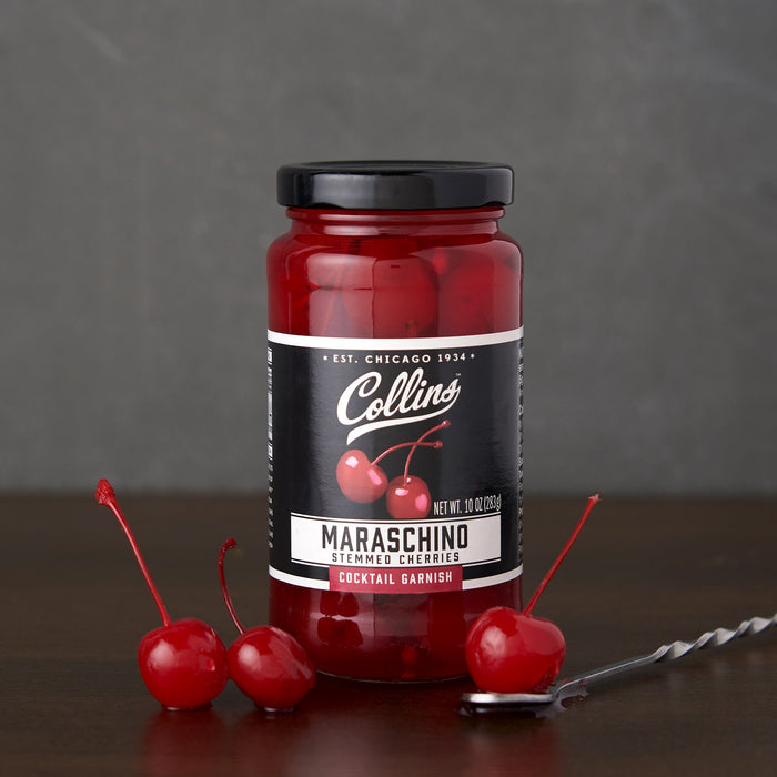 Stemmed Cocktail Cherries 10 oz