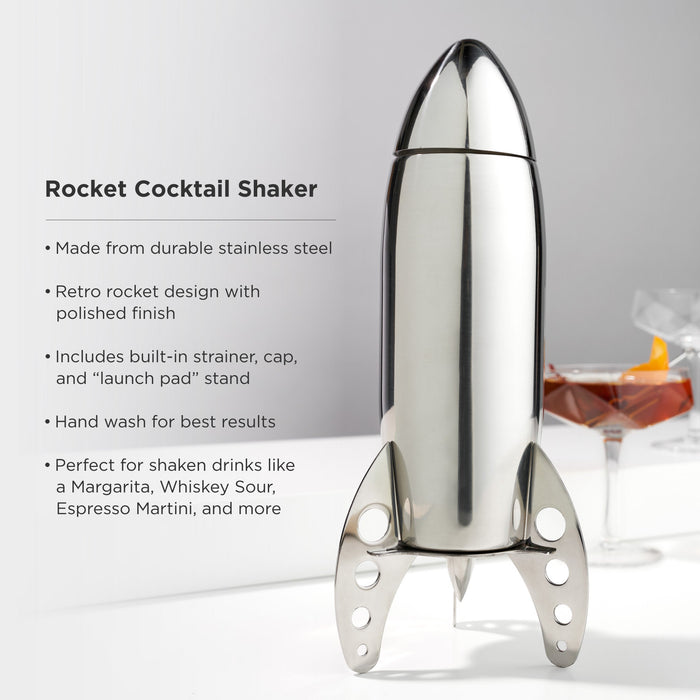 Irving Stainless Steel Rocket Cocktail Shaker