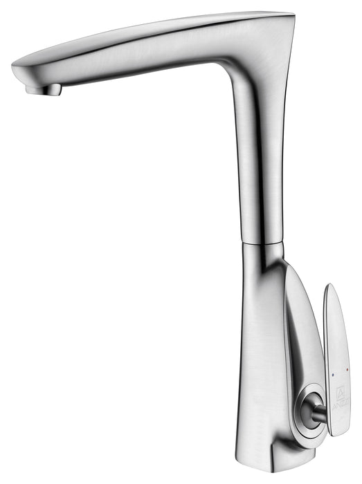 Timbre Series Single-Handle Standard Kitchen Faucet in Brushed Nickel