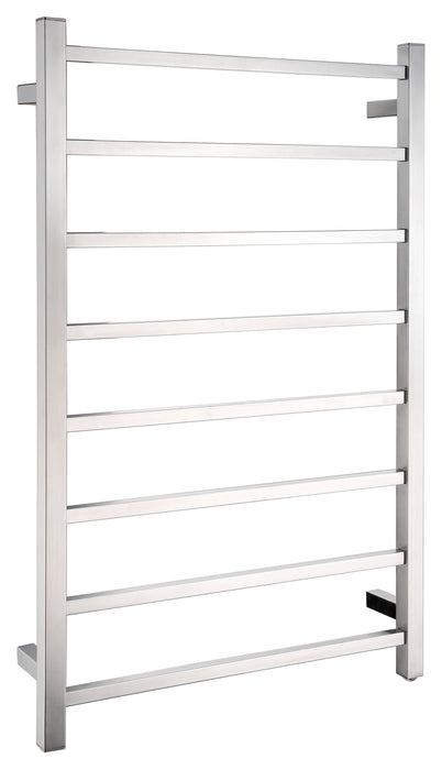 Bell 8-Bar Electric Towel Warmer in Brushed Nickel