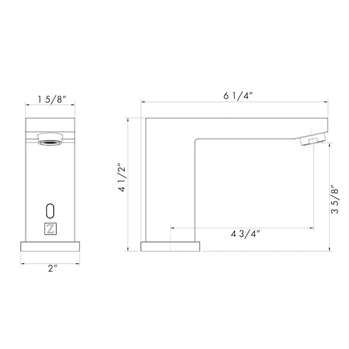 ZLINE Bliss Touchless Bath Faucet (BLS-BFS)