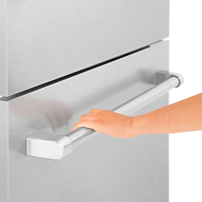 ZLINE 30 in.  Refrigerator Panels in Fingerprint Resistant Stainless Steel for a 30 in.  Built-in Refrigerator (RPBIV-SN-30)