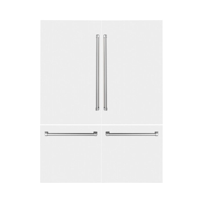 ZLINE 60 in. Refrigerator Panels in White Matte for a 60 in. Built-in Refrigerator (RPBIV-WM-60)