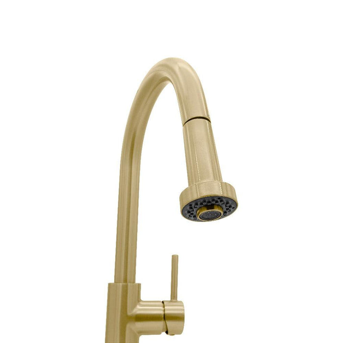 ZLINE Monet Pull Down Kitchen Faucet in Champagne Bronze (MON-KF-CB)