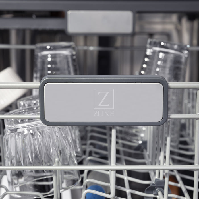 ZLINE 24 In. Monument Series Dishwasher in Stainless Steel with Top Touch Control, DWMT-304-24