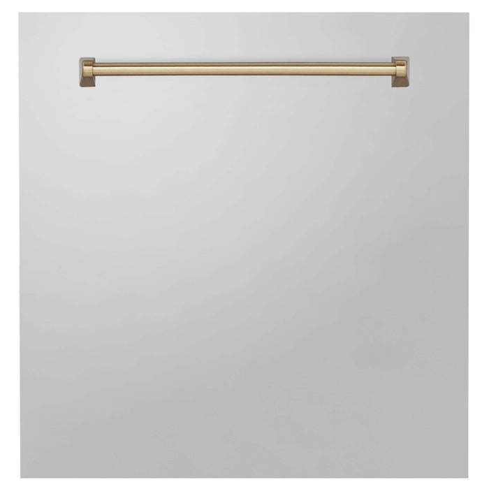 ZLINE Autograph Edition 24 in. Monument Dishwasher Panel with Champagne Bronze Handle in Color Options (DPMTZ-24-CB)