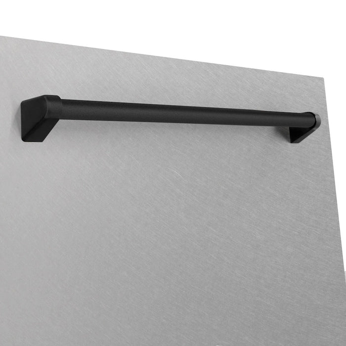 ZLINE Autograph Edition 24 in. Monument Dishwasher Panel with Matte Black Handle (DPMTZ-24-MB)