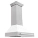 ZLINE 36 in. Fingerprint Resistant Stainless Steel Range Hood (8654SNX-36) White Matte