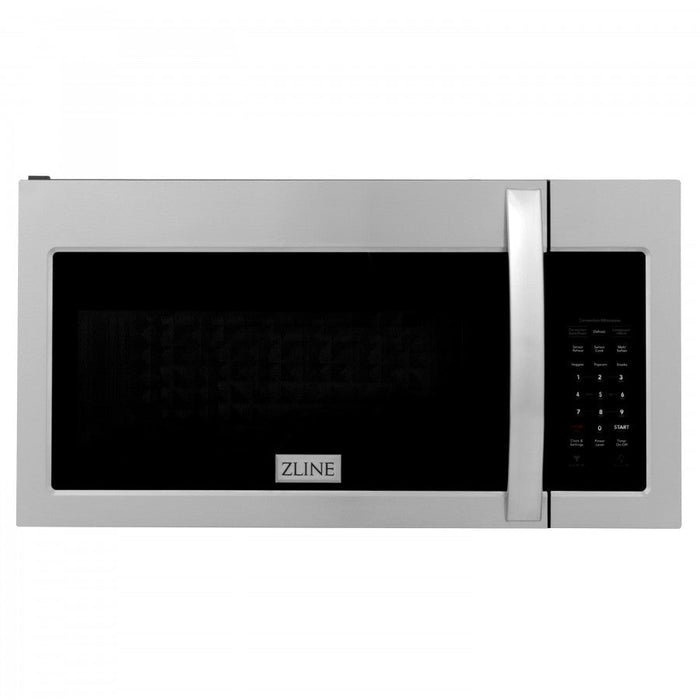 ZLINE Appliance Package - 30" Double Wall Oven, Rangetop, Over The Range Microwave