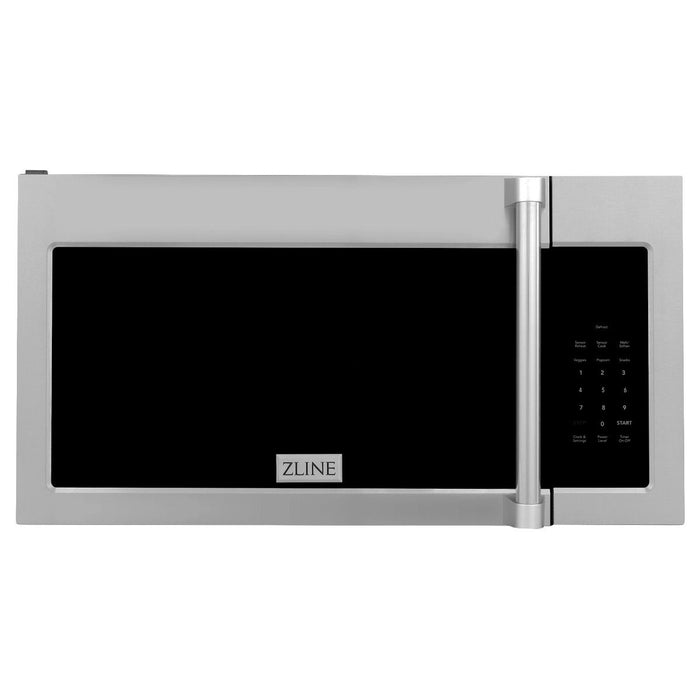 ZLINE Appliance Package - 30" Double Wall Oven, Rangetop, Over The Range Microwave, 3KP-RTOTRH30-AWD