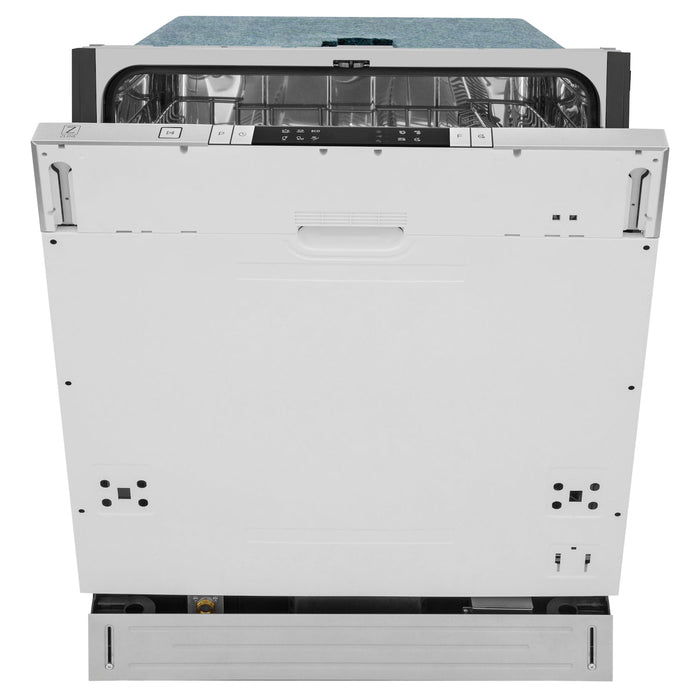 ZLINE 24 in. Panel Ready Top Control Dishwasher with Stainless Steel Tub, 52dBa (DW7713-24)