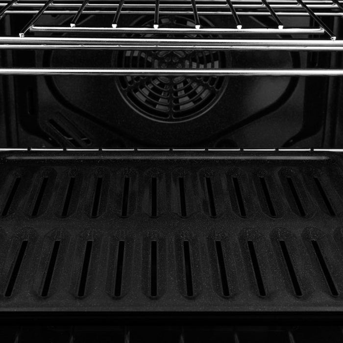 ZLINE 30" Professional Single Wall Oven with Air Fry and Self-Clean in DuraSnow® Stainless Steel, WASS-30