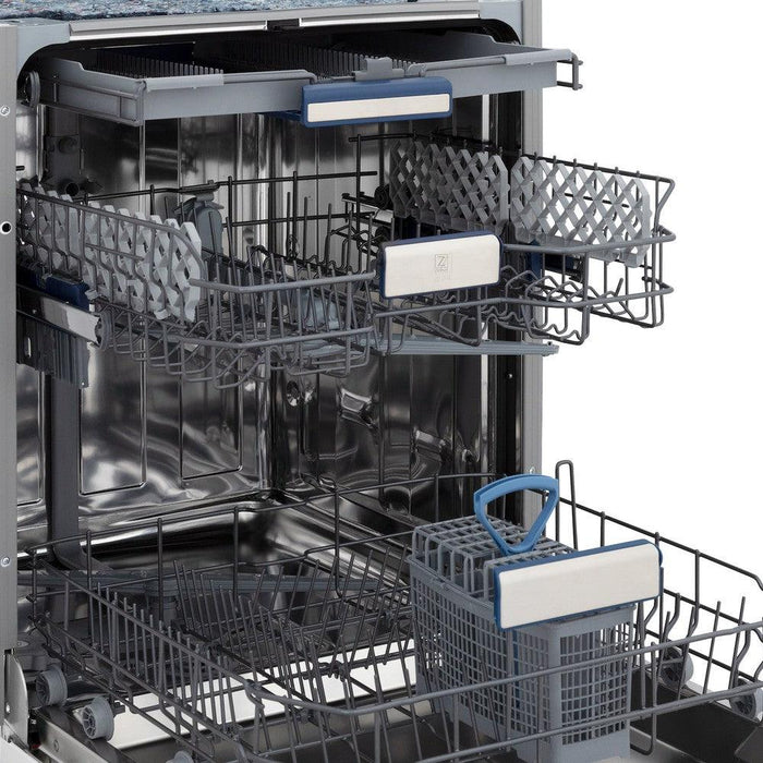 ZLINE 24 in. Tallac Series 3rd Rack Panel Ready Dishwasher with Stainless Steel Tub, 51dBa (DWV-24)