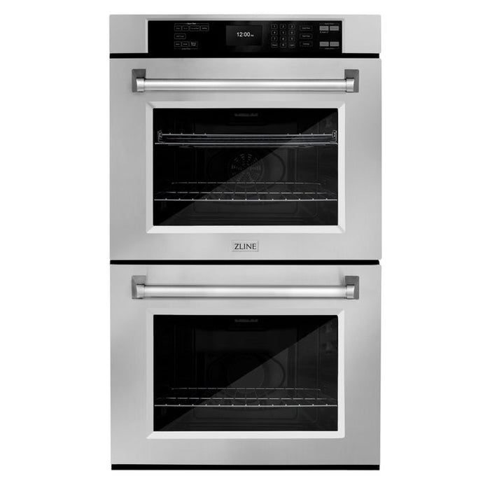 ZLINE 30" Professional Double Wall Oven with Air Fry and Self-Clean in Stainless Steel, WAD-30